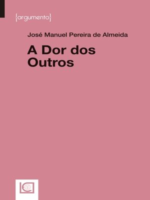 cover image of A Dor dos Outros